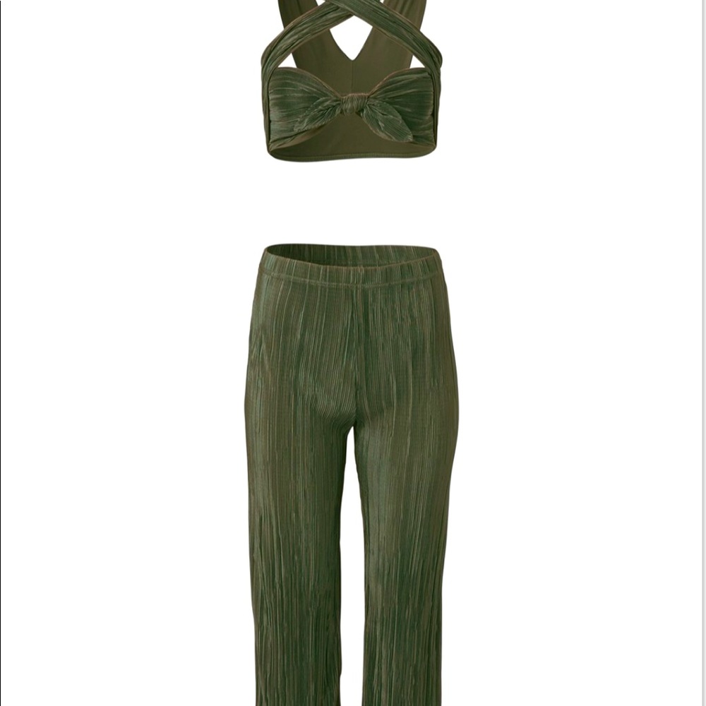 Sexy green outfit